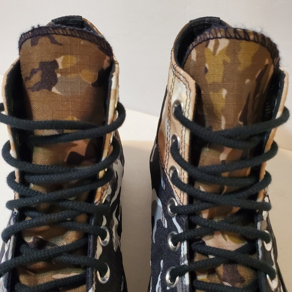 Converse Chuck Taylor All Star 70 Hi Patchwork Blocked Camo Black W8.5 M… - Picture 5 of 15